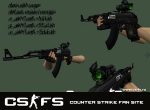 AK47 dark with scope