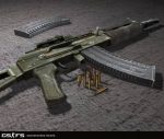 Battlefield2 AKS74U  Special Forces Use