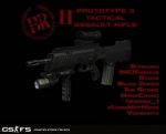 Prototype 3 Tactical Assault Rifle updated