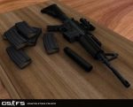 Tactical M4A1 Silents Anims
