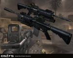 Imitates COD4 M4 for CSS M4A1