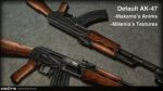 Default AK47 on makamas Animations