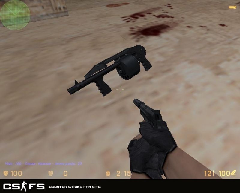 Striker shotgun - Модель оружия для CS 1.6 Striker shotgun - Модель оружия для CS 1.6