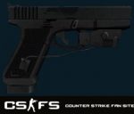 Glock 18 w laser