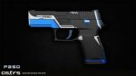 CSGO P250 Blue Force