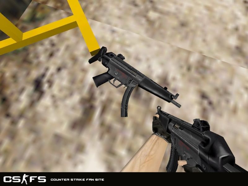 Steel MP5 - Модель оружия для CS 1.6 Steel MP5 - Модель оружия для CS 1.6