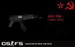 AKS74u for Galil black opps style