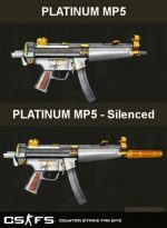 Platinum MP5  Silenced version