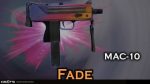CSGO Mac10 Fade