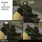 Heckler  Koch 416 Hk416 v2