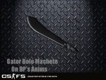Gator Bolo Machete on BPs Animation