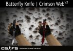 Butterfly Knife  Crimson Web Defa