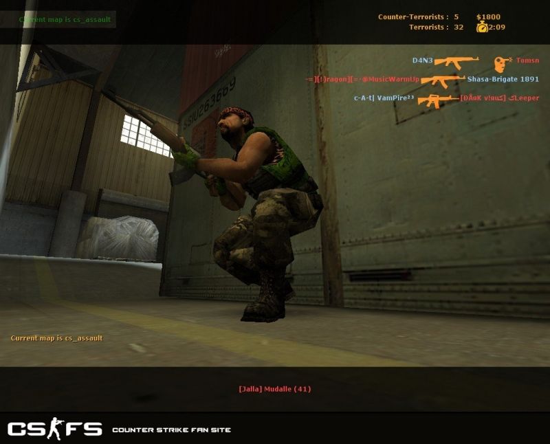 Leaf Leopard Camo Guerilla - Модель игрока для CS Source Leaf Leopard Camo Guerilla - Модель игрока для CS Source