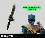 MMPR Green Rangers Dagger